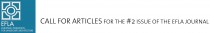 CALL FOR ARTICLES-#2 issue of EFLA JOURNAL